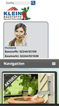 Mobile Screenshot of baustoffe-klein.de